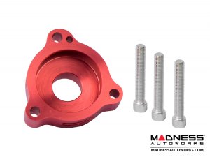 FIAT 124 Blow Off Adaptor Plate - SILA Concepts - Red - 1.4L Multi Air Turbo